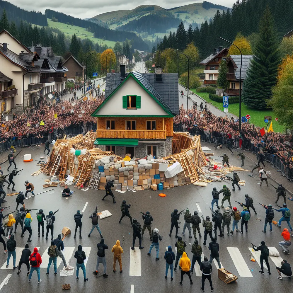 Protesty na Zakopiance: kiedy dom staje się barykadą