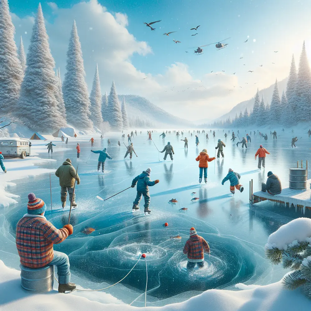 Bezpieczna zabawa na lodzie – jak uniknąć zagrożeń, ciesząc się zimą nad wodą?