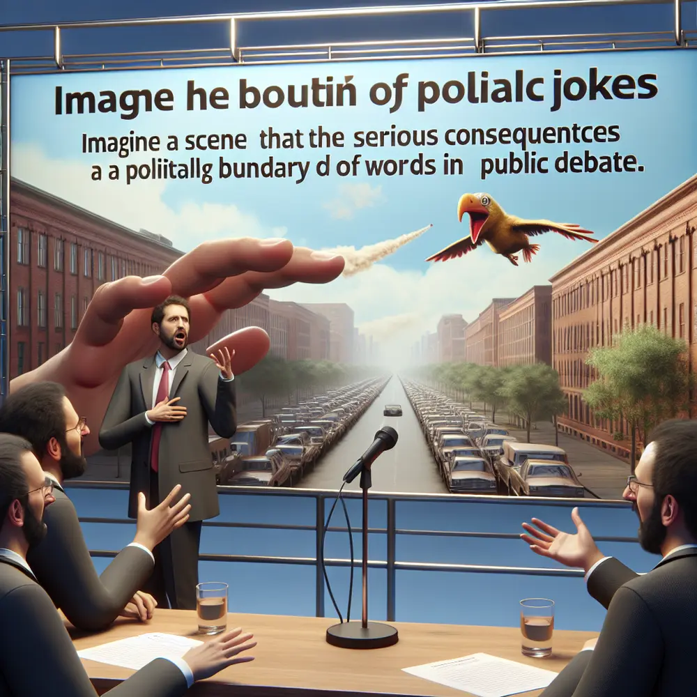 Czy polityczny żart może mieć poważne konsekwencje? O granicy słowa w debacie publicznej